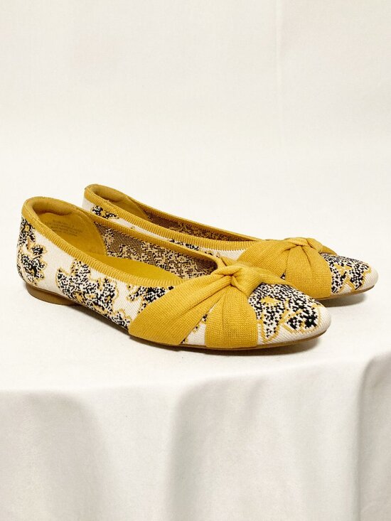 Vivaia Shoes - VIVAIA Bibi Almond-Toe Knotted Flats Size EU 38 US 7-7.5